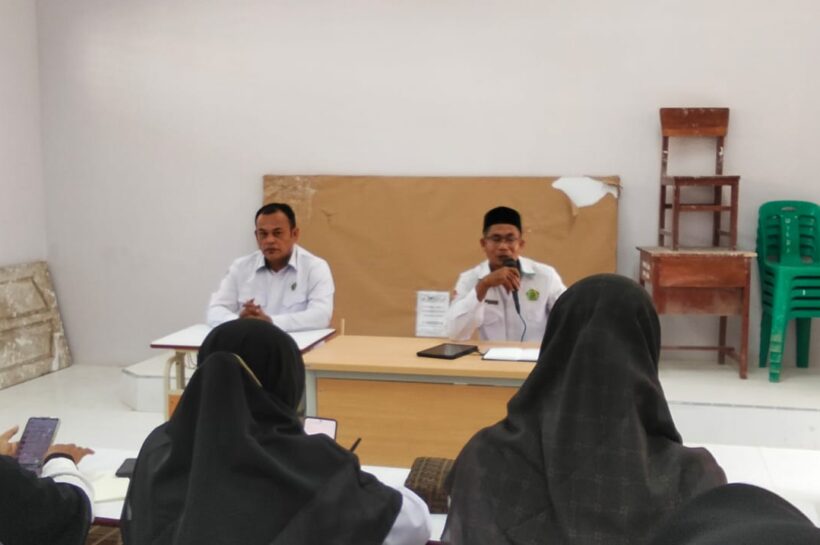 Rapat Kurma di MTSN 2 KOTA LHOKSEUMAWE