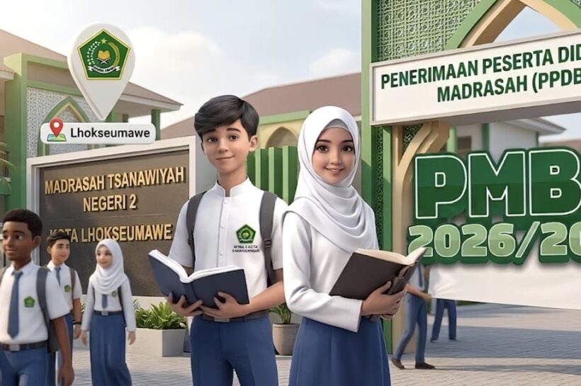Penerimaan Murid Baru Madrasah Tahun Ajaran 2026 – 2027